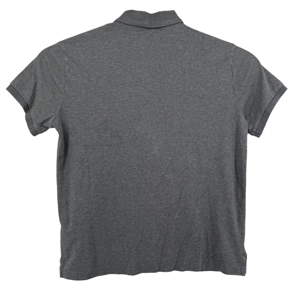 Polo by Ralph Lauren Men's Gray Classic Polo Shirt‎ - size Large - Preppy